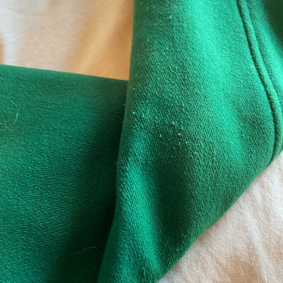 Banana Republic Wool Blend Collarless Coat, in Green, Size US S - Picture 8 of 12